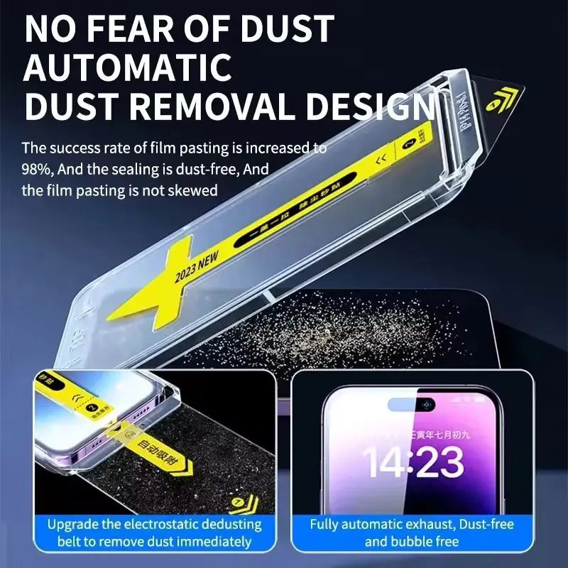 8K HD Tempered Glass Screen Protector For IPhone. - Maison Novaire