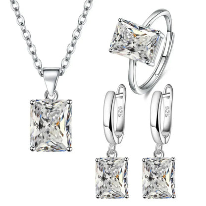 925 Sterling Silver Jewelry Set. - BLAKESTORE-NG