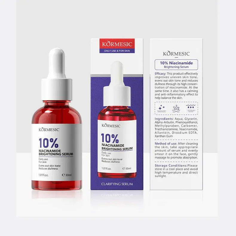 AHA Niacinamide Brightening Face Serum – Anti-Wrinkle. - Maison Novaire #