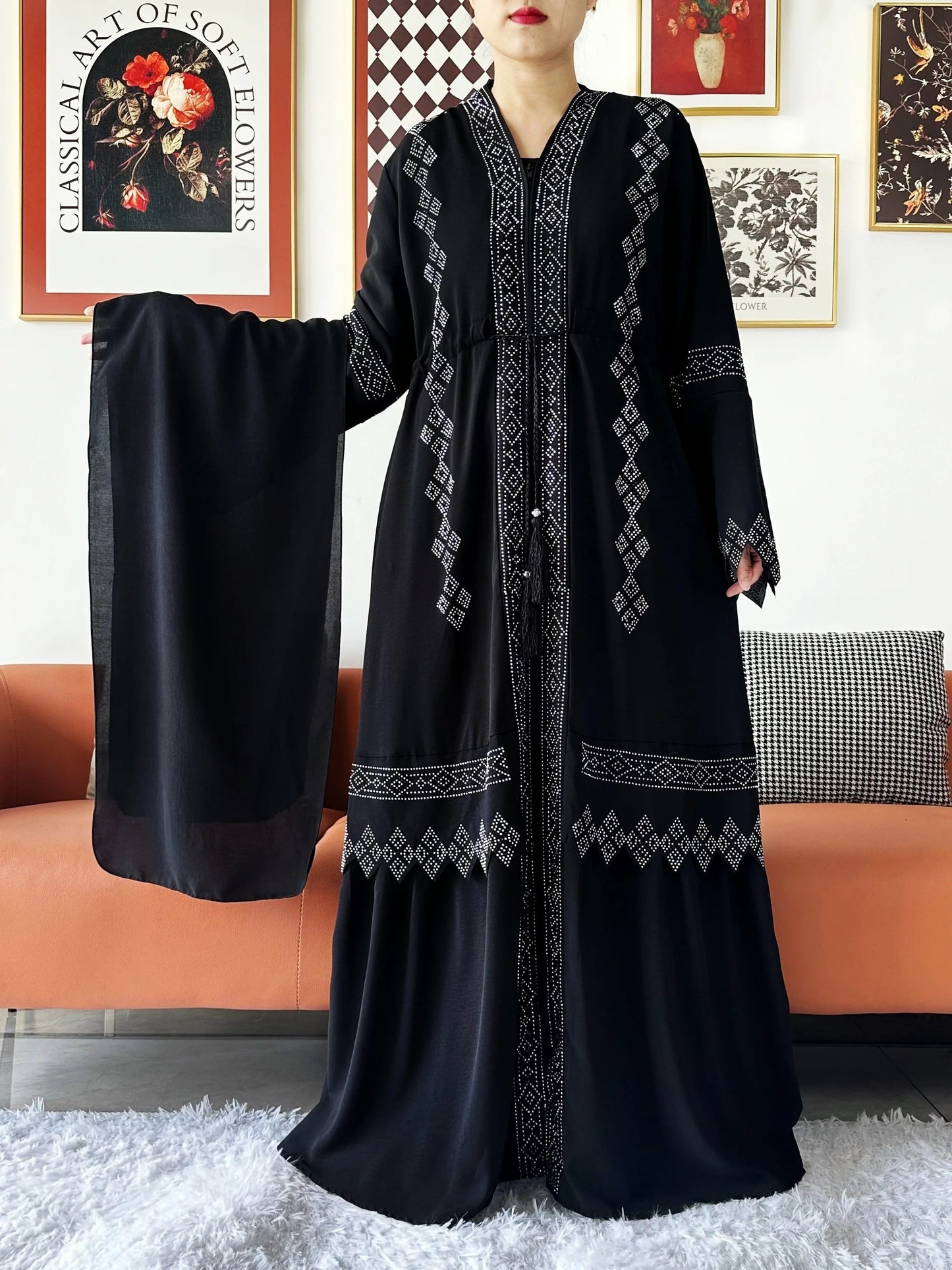 Abaya Muslim Women Dress. - Maison Novaire