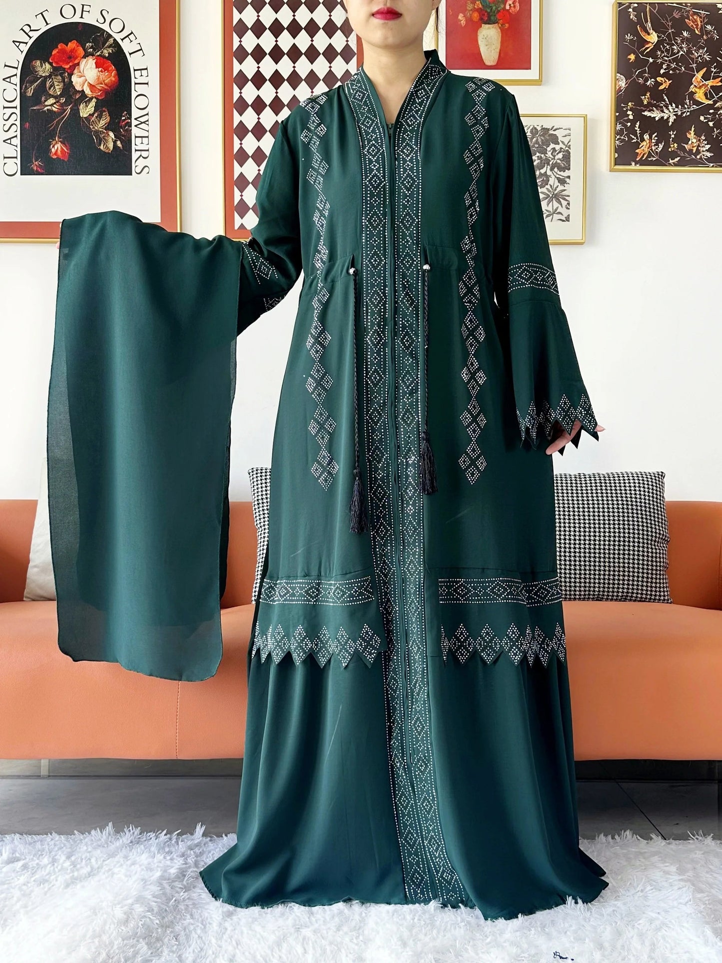 Abaya Muslim Women Dress. - Maison Novaire