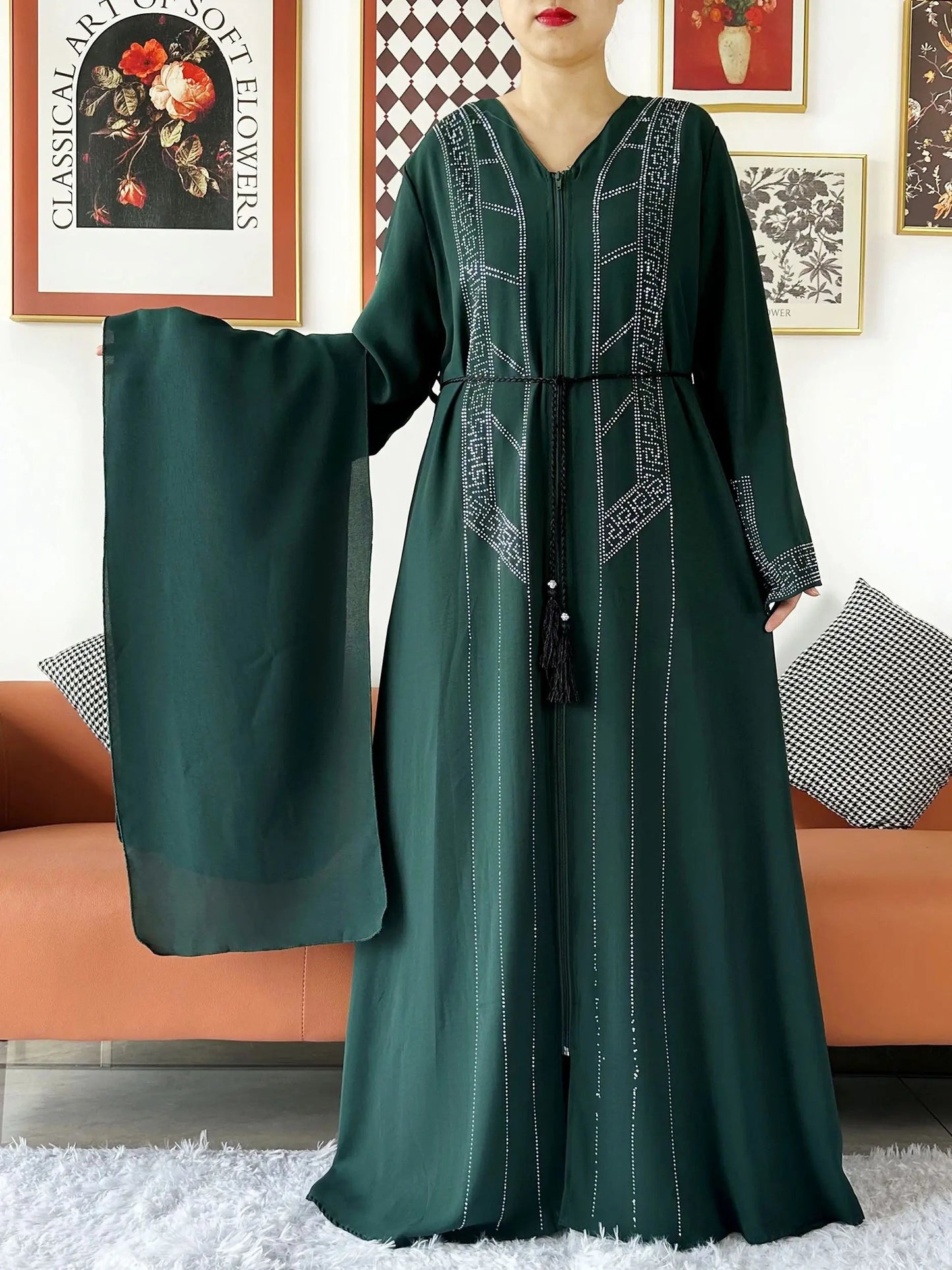 Abaya Muslim Women Dress. - Maison Novaire