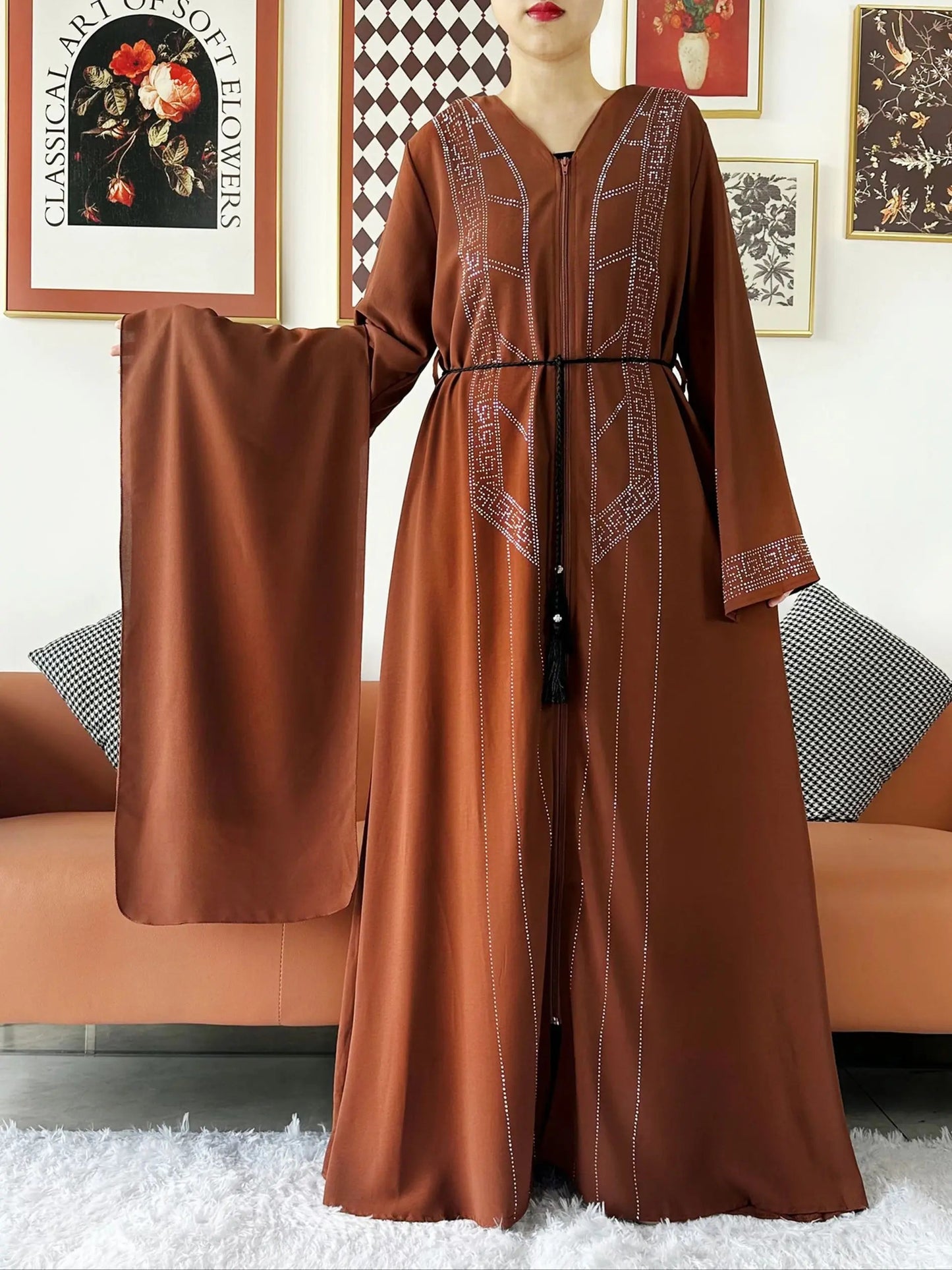 Abaya Muslim Women Dress. - Maison Novaire