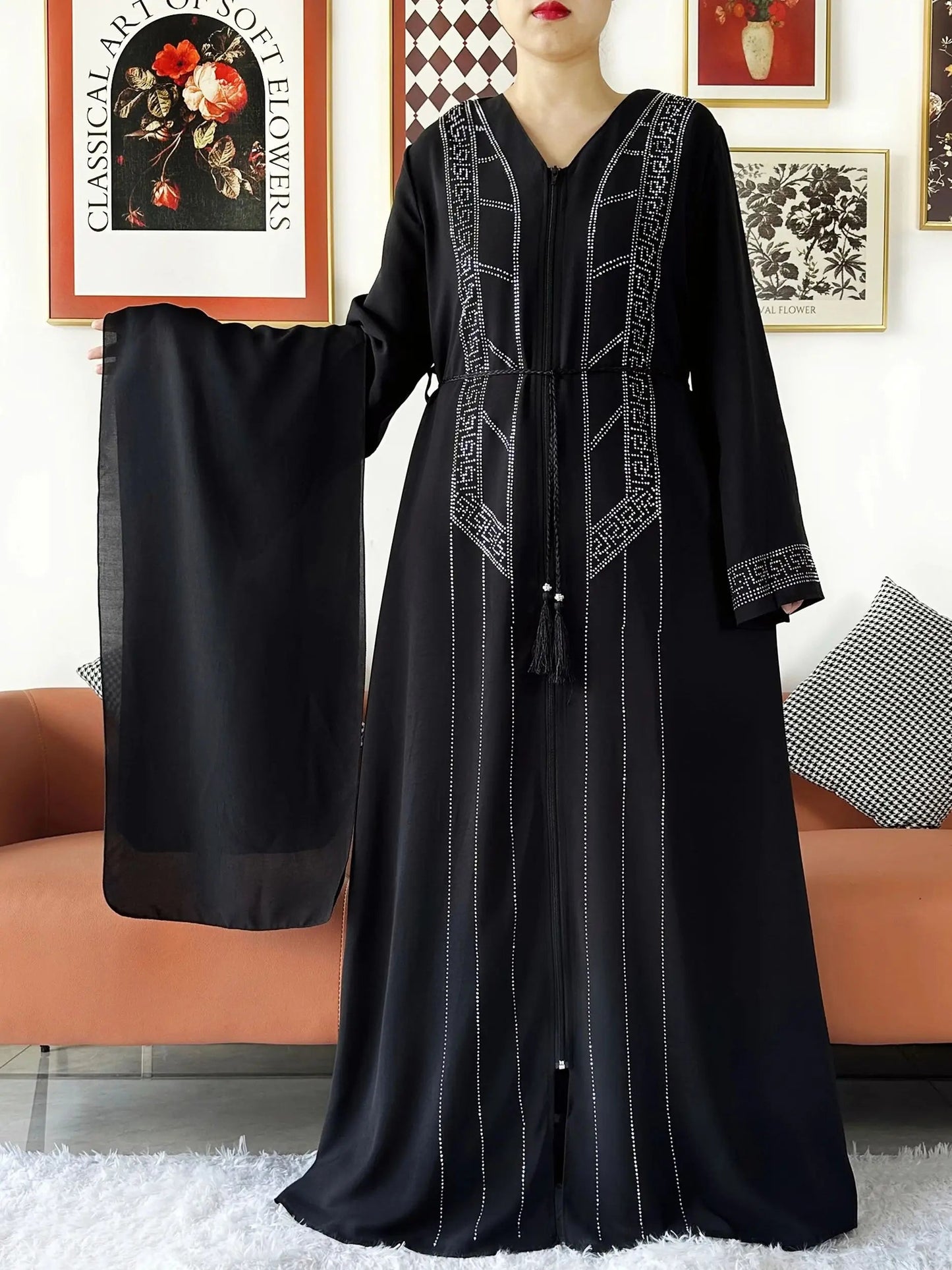 Abaya Muslim Women Dress. - Maison Novaire