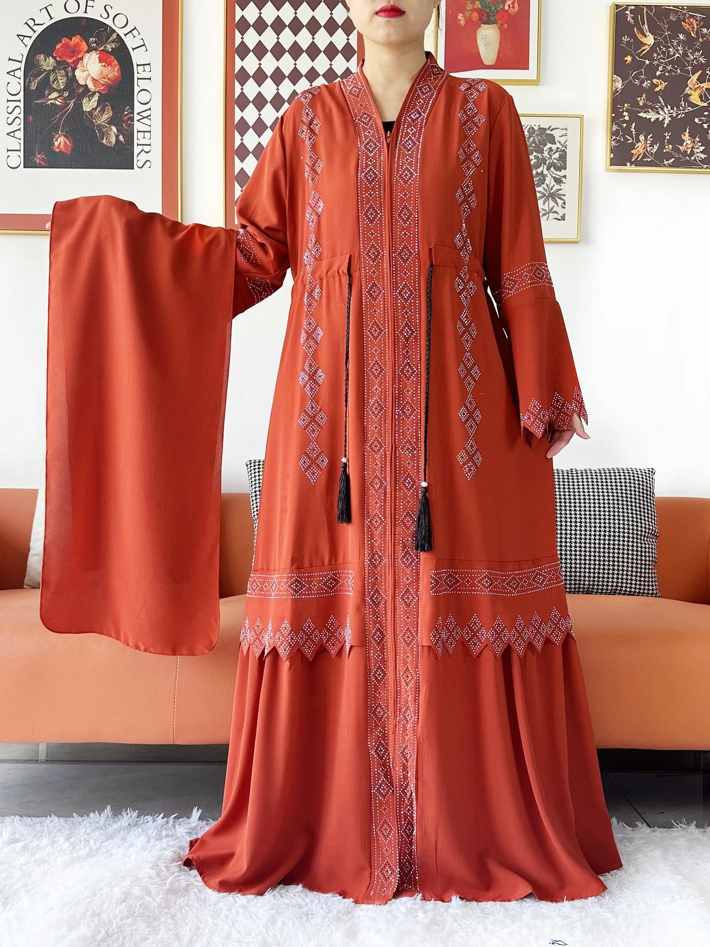 Abaya Muslim Women Dress. - Maison Novaire