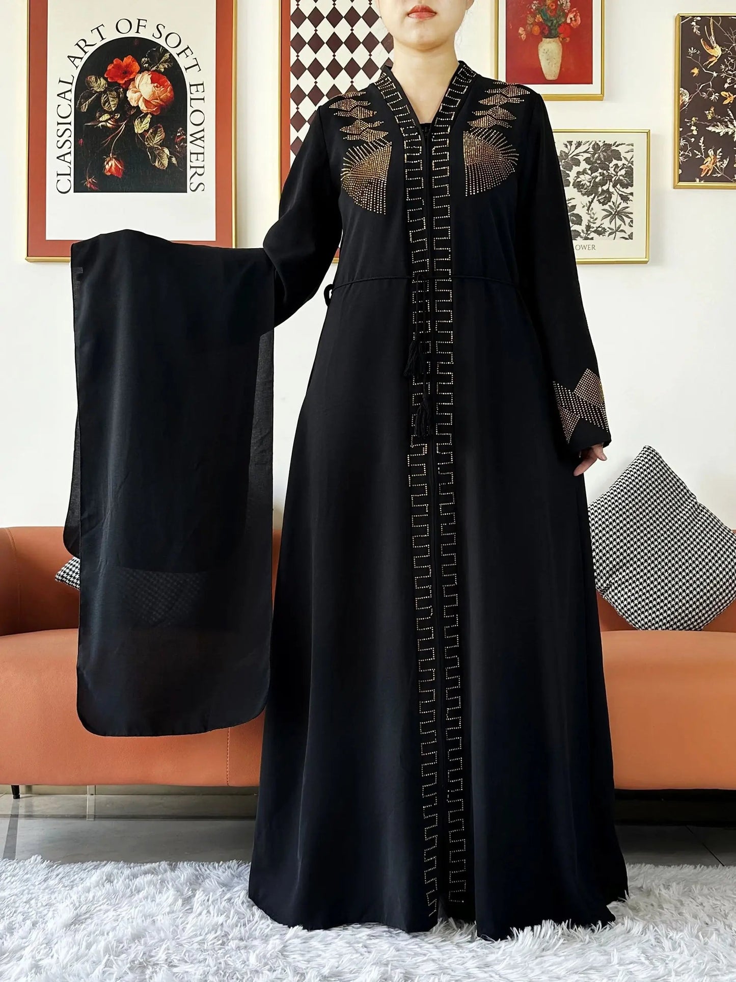 Abaya Muslim Women Dress. - Maison Novaire