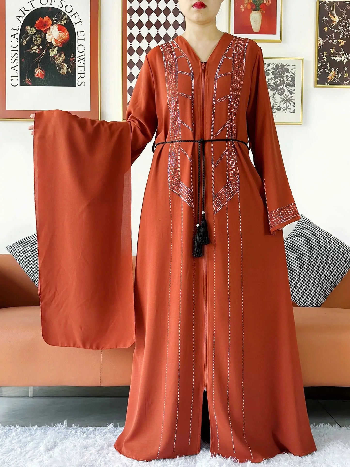 Abaya Muslim Women Dress. - Maison Novaire