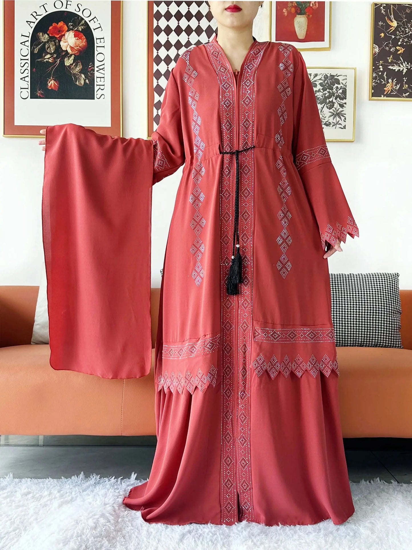 Abaya Muslim Women Dress. - Maison Novaire