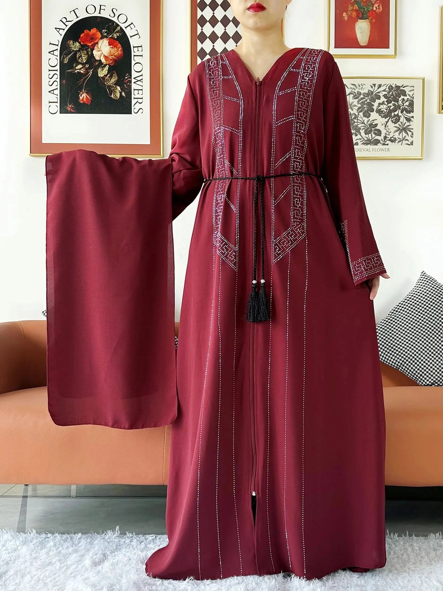 Abaya Muslim Women Dress. - Maison Novaire