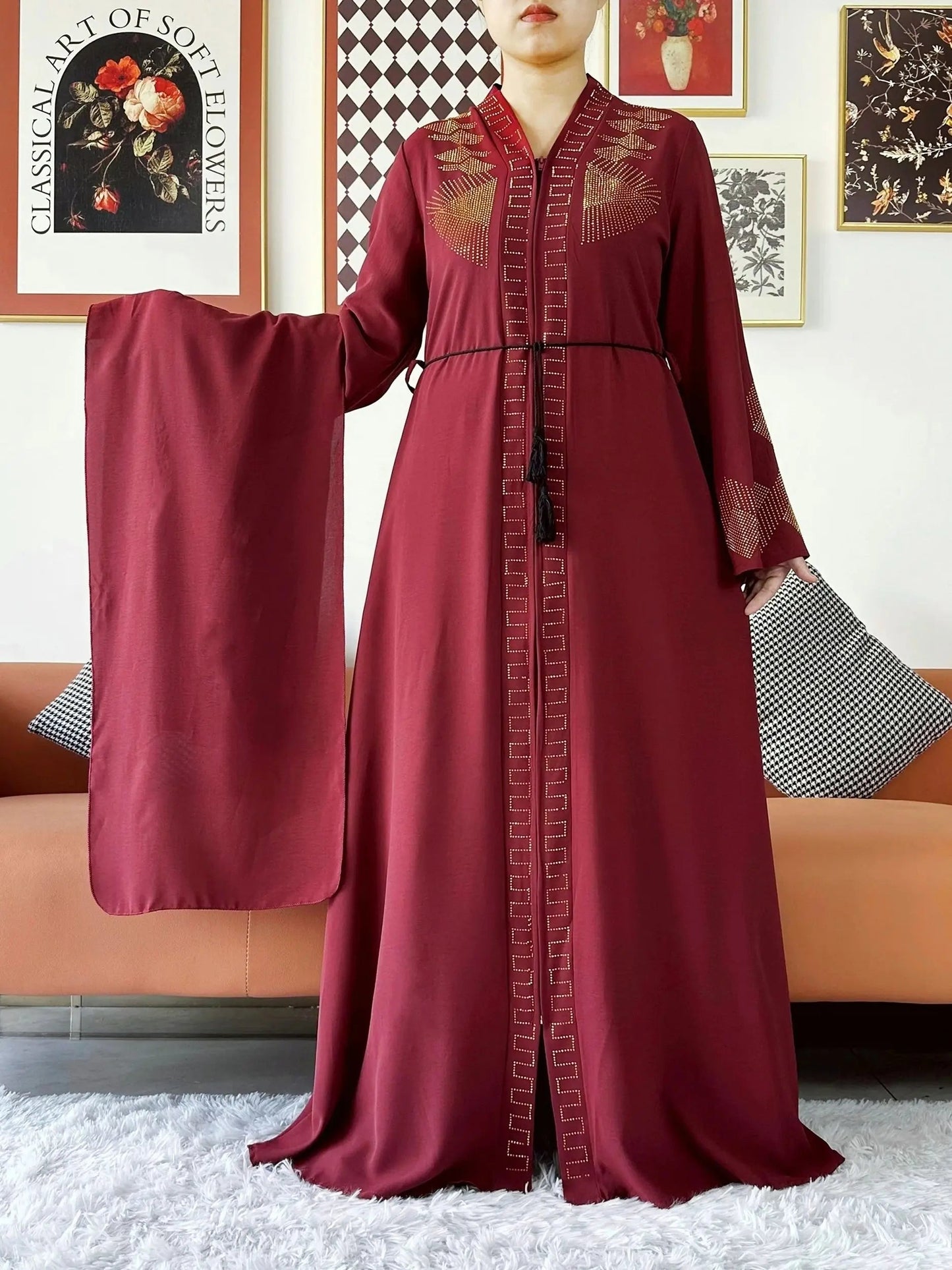 Abaya Muslim Women Dress. - Maison Novaire