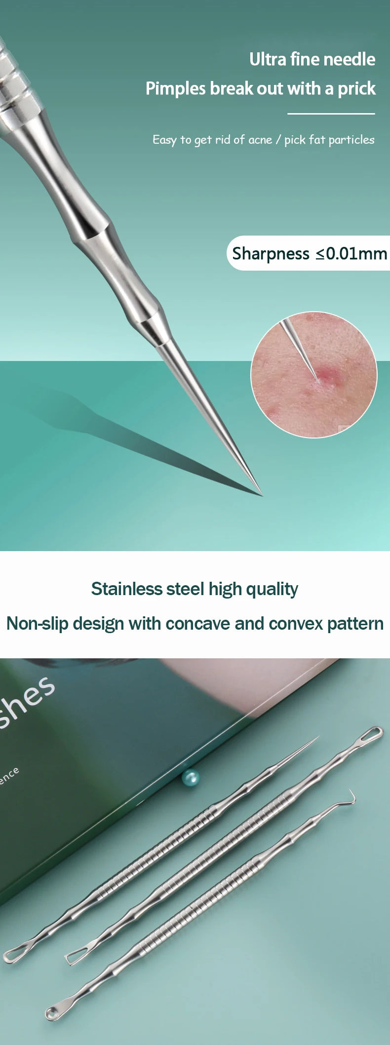 Acne and Pimples Removal Needles. - Maison Novaire