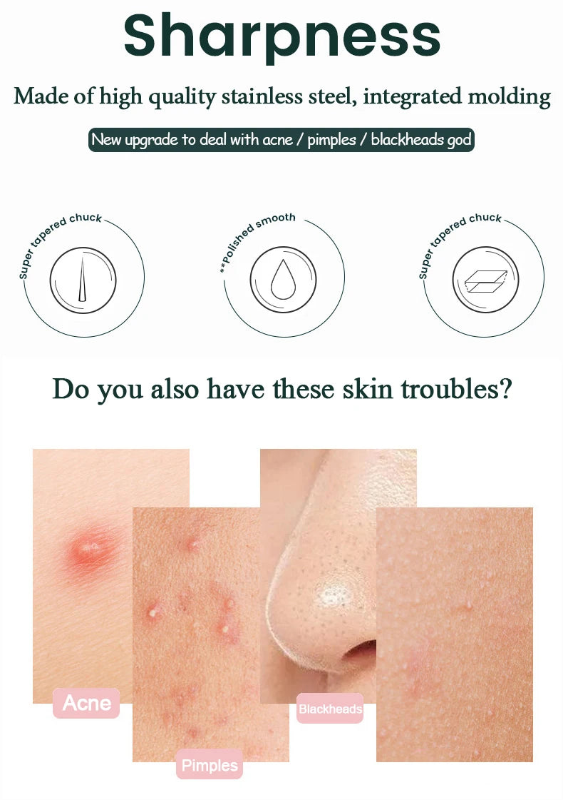 Acne and Pimples Removal Needles. - Maison Novaire