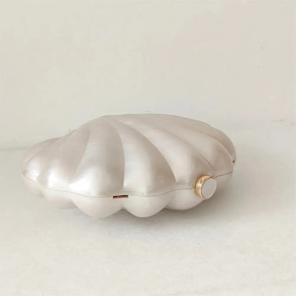 Acrylic Shell Ladies Clutch Purse. - Maison Novaire #
