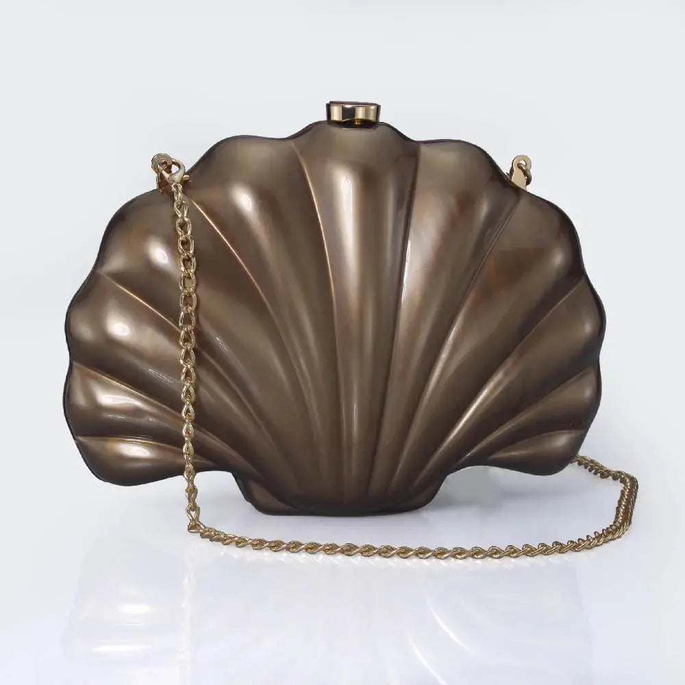 Acrylic Shell Ladies Clutch Purse. - Maison Novaire #