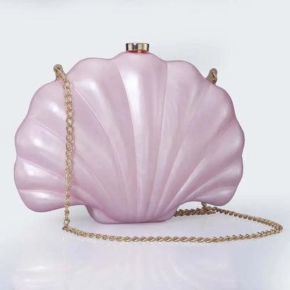 Acrylic Shell Ladies Clutch Purse. - Maison Novaire #