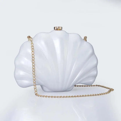 Acrylic Shell Ladies Clutch Purse. - Maison Novaire #