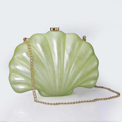 Acrylic Shell Ladies Clutch Purse. - Maison Novaire #