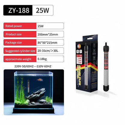 Adjustable Aquarium Temperature Thermostat/Heater Rod. - Maison Novaire