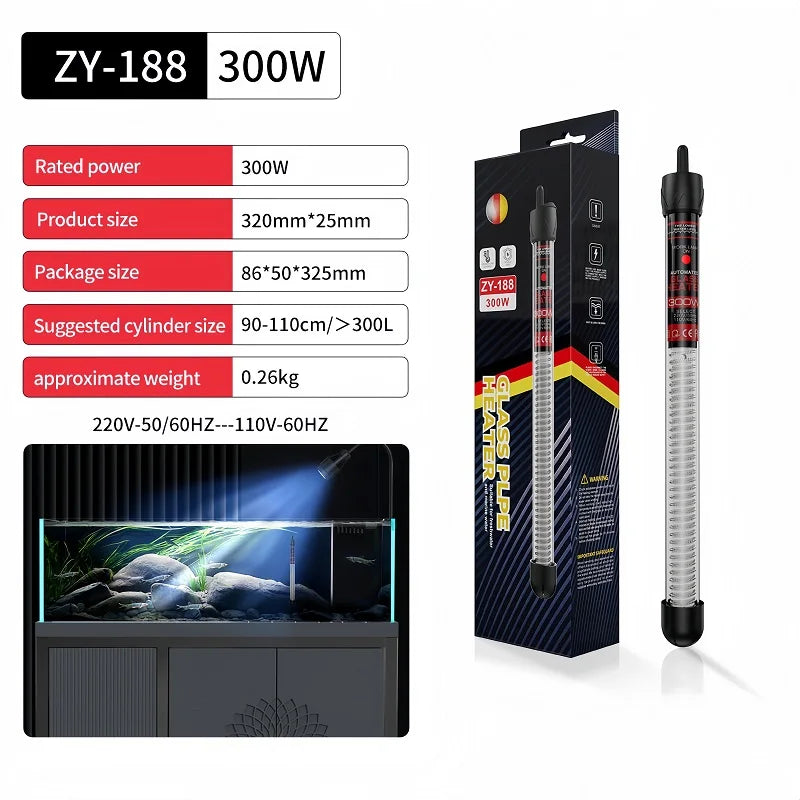 Adjustable Aquarium Temperature Thermostat/Heater Rod. - Maison Novaire