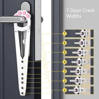 Adjustable Pet Door Holder. - Maison Novaire