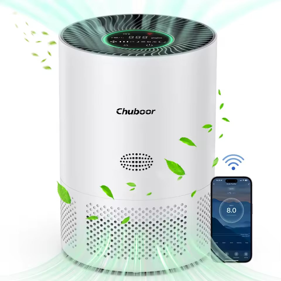 Air Purifier for Home with H13 True HEPA Filter and PM2.5 Detection - Maison Novaire