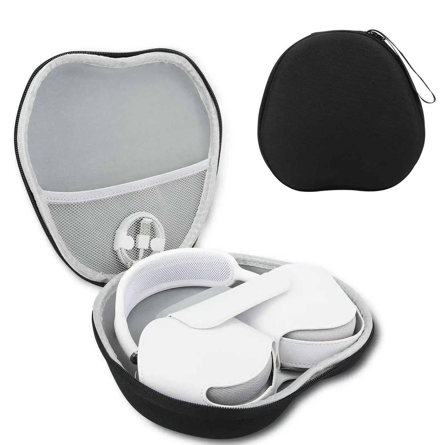 AirPods Max Hard Case | Sleep Mode Smart Shell w/ Mesh Pocket - Maison Novaire #