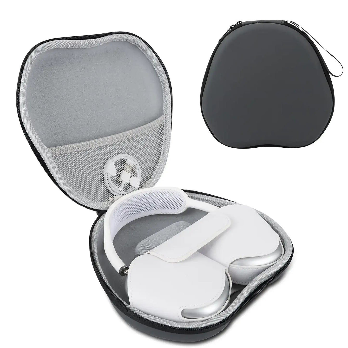 AirPods Max Hard Case | Sleep Mode Smart Shell w/ Mesh Pocket - Maison Novaire #