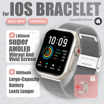 Android Smart Watch-Unisex 1.85-Inch. - BLAKESTORE-NG