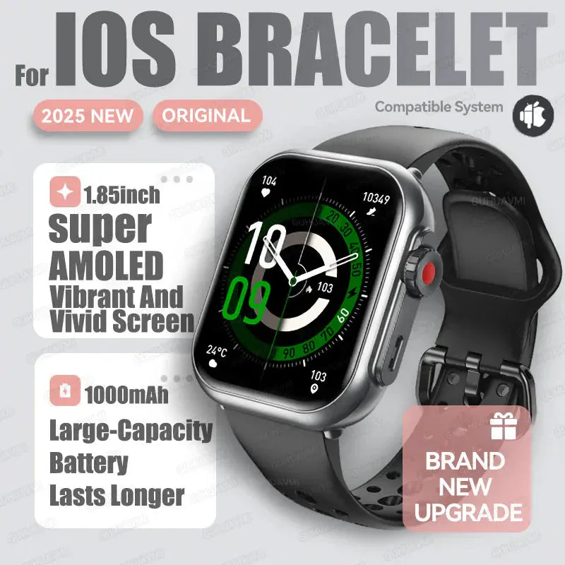 Android Smart Watch-Unisex 1.85-Inch. - BLAKESTORE-NG