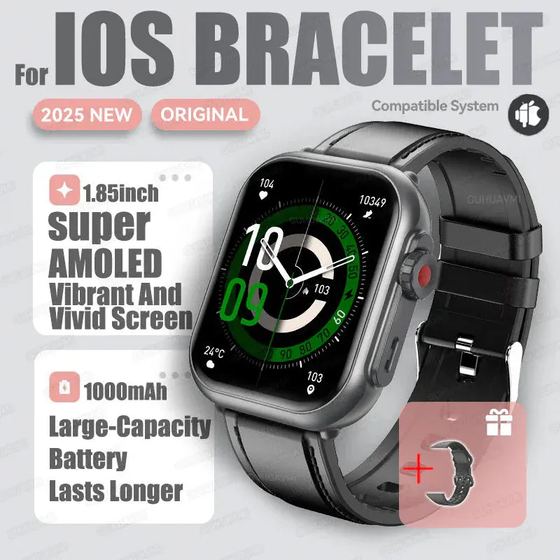 Android Smart Watch-Unisex 1.85-Inch. - BLAKESTORE-NG