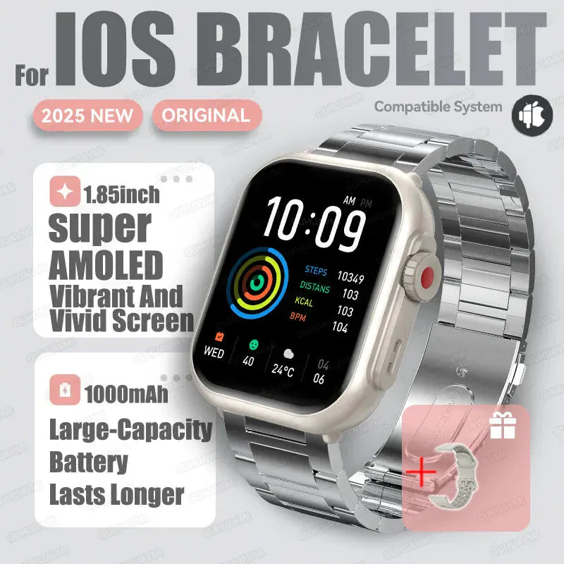 Android Smart Watch-Unisex 1.85-Inch. - BLAKESTORE-NG