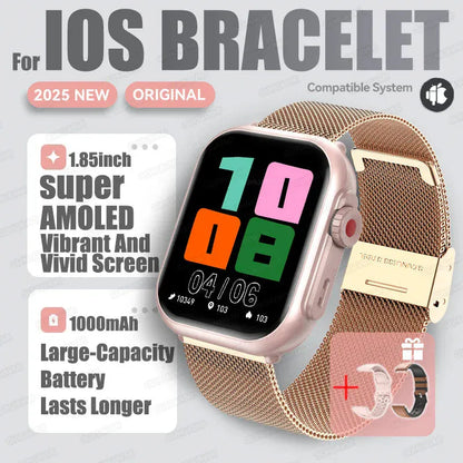 Android Smart Watch-Unisex 1.85-Inch. - BLAKESTORE-NG