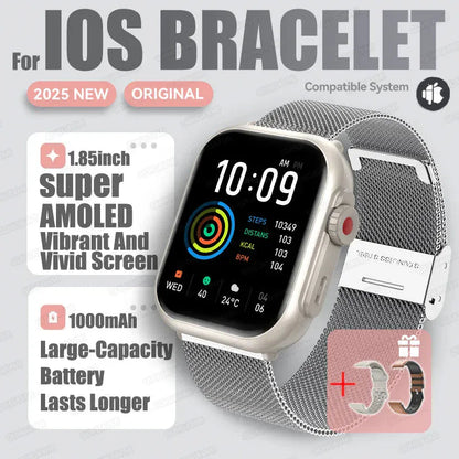 Android Smart Watch-Unisex 1.85-Inch. - BLAKESTORE-NG