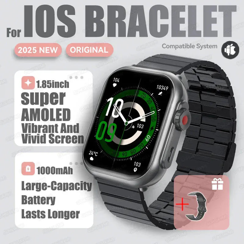 Android Smart Watch-Unisex 1.85-Inch. - BLAKESTORE-NG