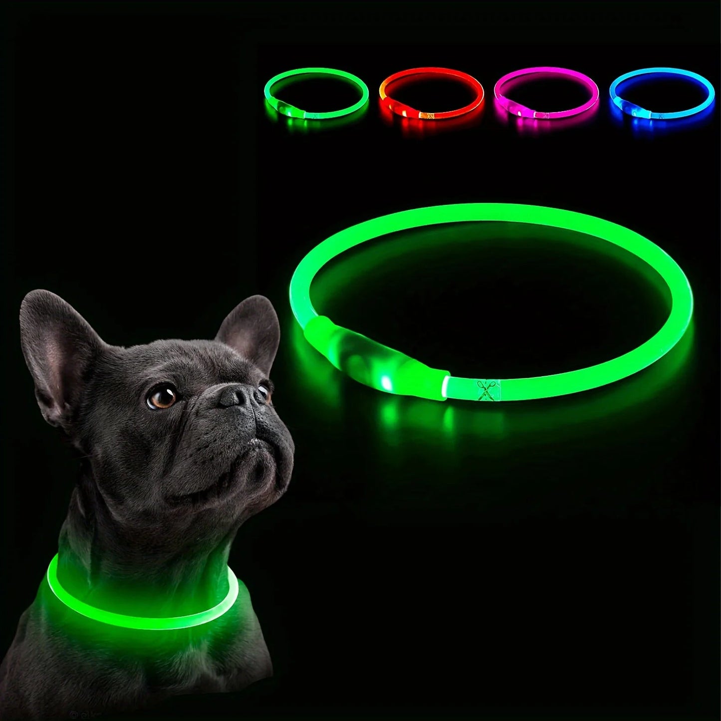 Anti-Lost LED light Dog Collar. - Maison Novaire
