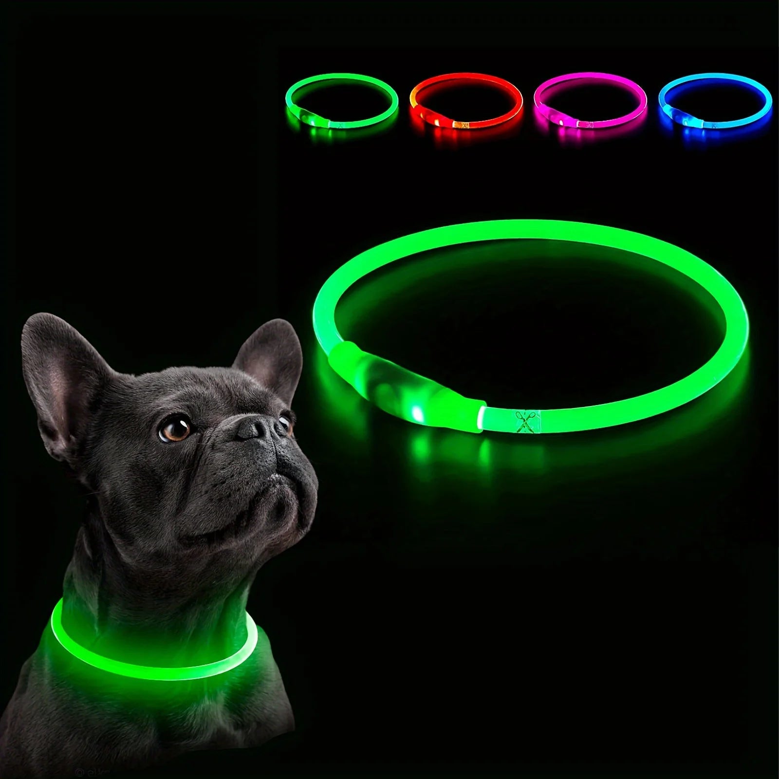 Anti-Lost LED light Dog Collar. - Maison Novaire