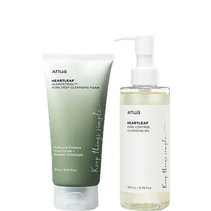 Anua Heartleaf 77 Toner & Cleansing Oil – Pore Care & Deep Hydration - Maison Novaire