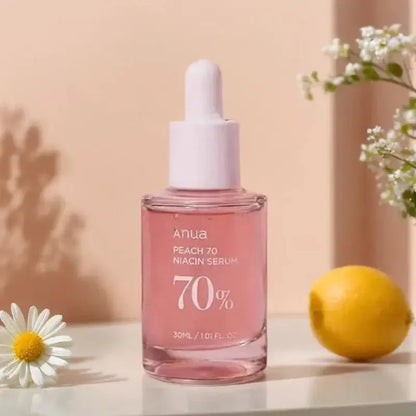 Anua Peach 70 Niacinamide Serum – Brightening & Moisturizing Essence (30ml) - BLAKESTORE-NG