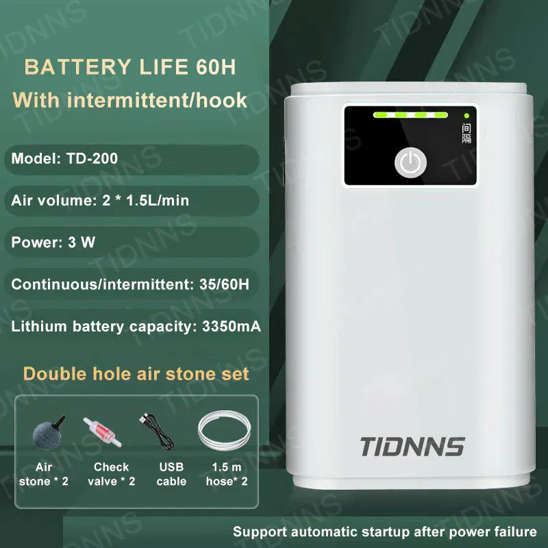 Aquarium Fish Tank Oxygen Pump. - BLAKESTORE-NG