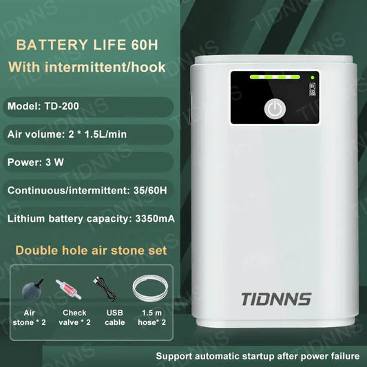 Aquarium Fish Tank Oxygen Pump. - BLAKESTORE-NG