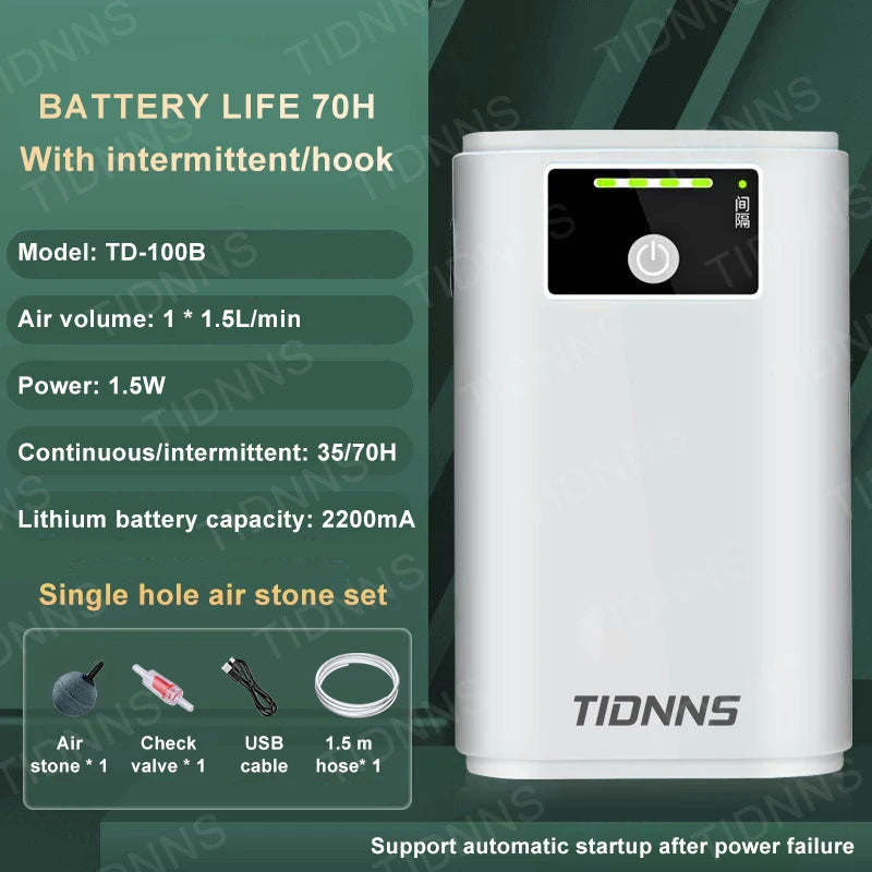Aquarium Fish Tank Oxygen Pump. - Maison Novaire