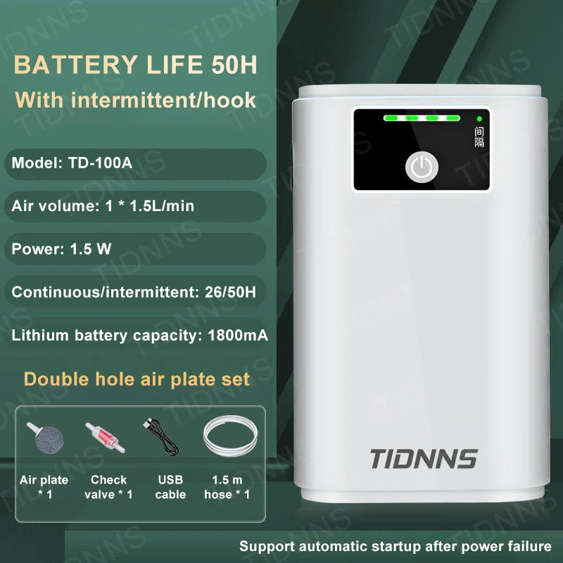 Aquarium Fish Tank Oxygen Pump. - Maison Novaire