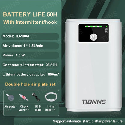 Aquarium Fish Tank Oxygen Pump. - Maison Novaire