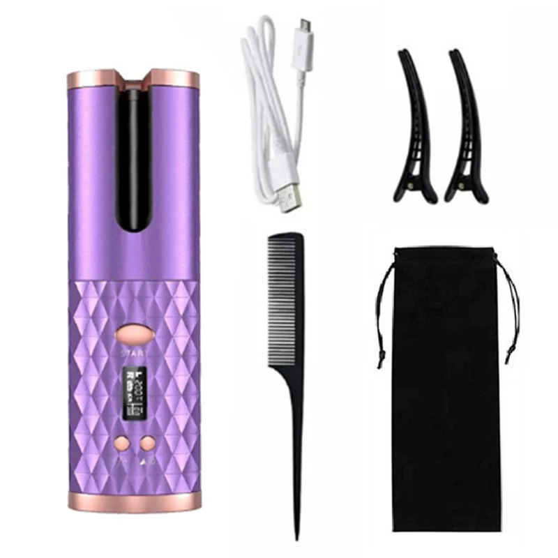 Automatic Cordless Hair Curler. - Maison Novaire