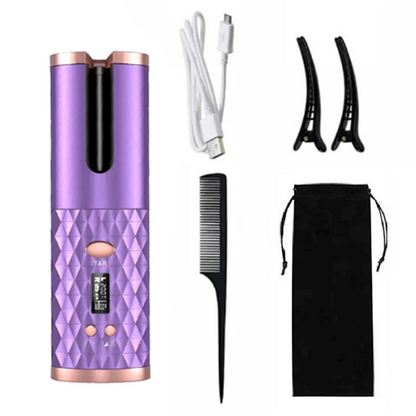 Automatic Cordless Hair Curler. - Maison Novaire