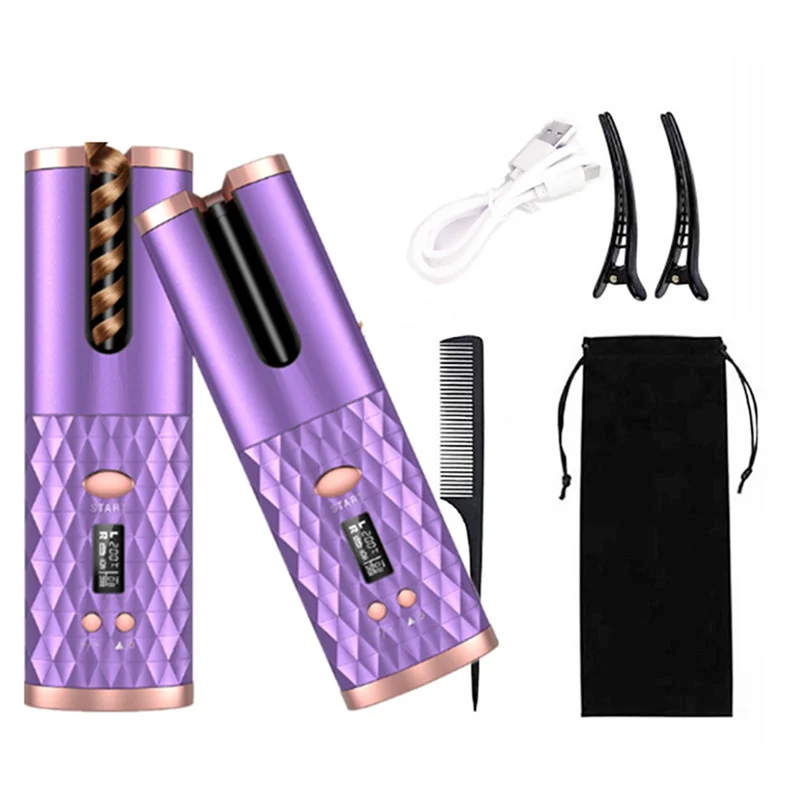 Automatic Cordless Hair Curler. - Maison Novaire