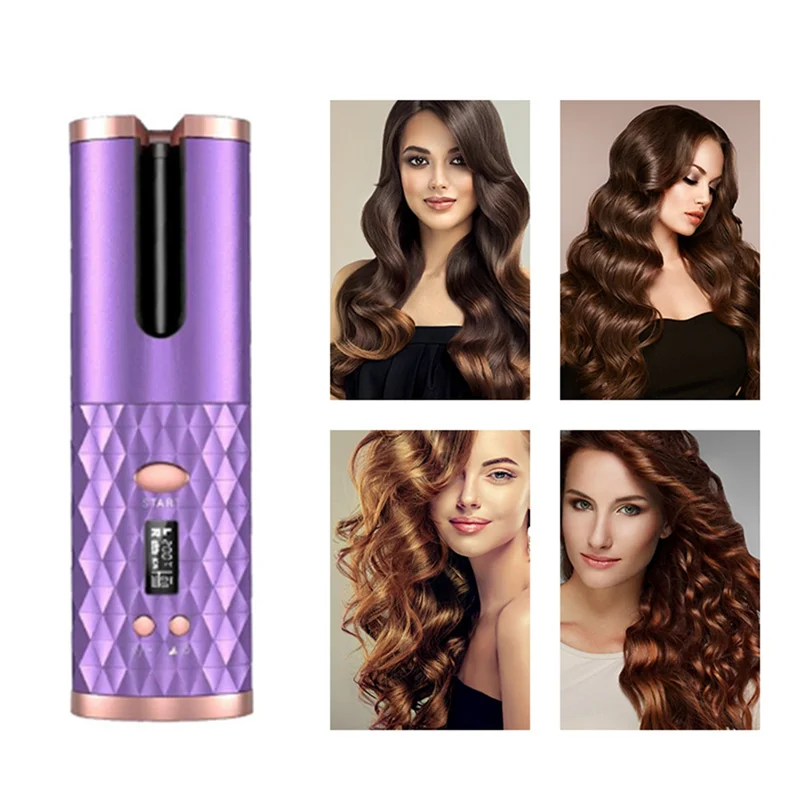 Automatic Cordless Hair Curler. - Maison Novaire