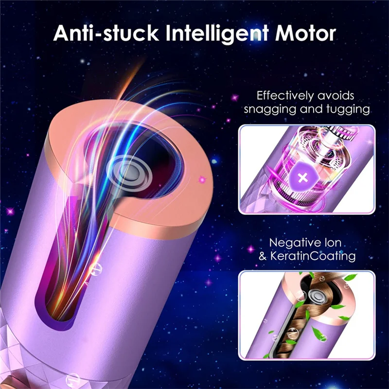 Automatic Cordless Hair Curler. - Maison Novaire