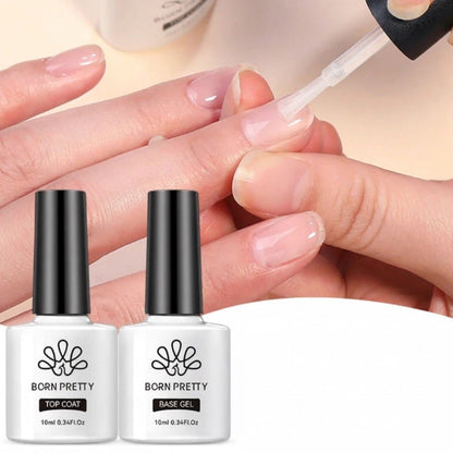 BORN PRETTY Base & Top Coat Set – 10ml. - BLAKESTORE-NG