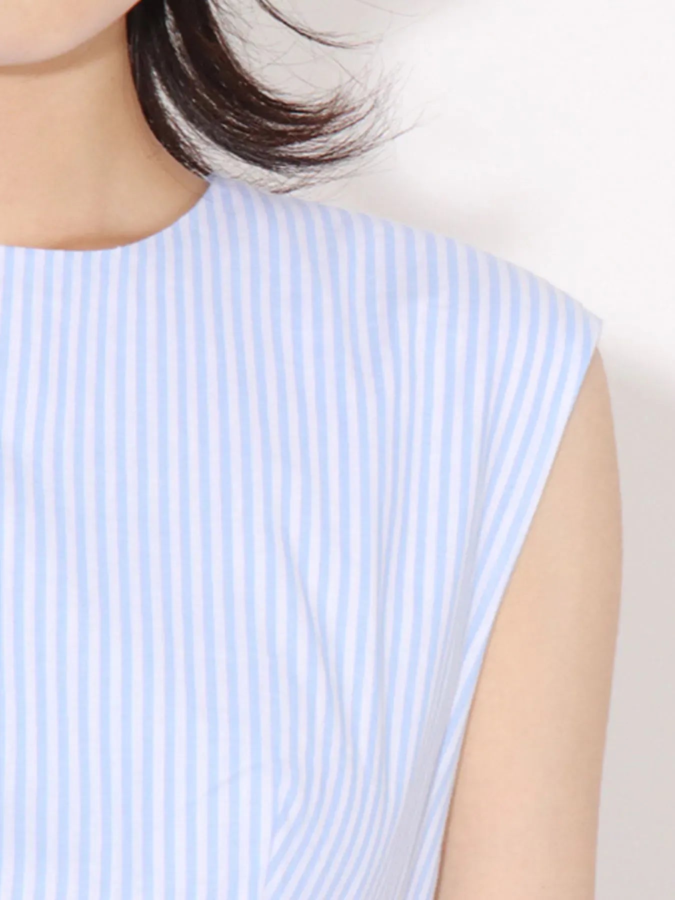 Backless Striped Mini Dress - Maison Novaire #